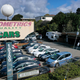 EL CERRITO, CALIFORNIA - MARCH 15: Used cars sit on the sales lot at Autometrics Quality Used Cars on March 15, 2021 in El Cerrito, California. Used car prices have surged 17 percent during the pandemic and economists are monitoring the market as a possible indicator of future increased inflation in the economy overall.